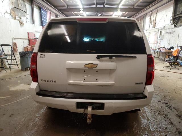 1GNFK13059J125726 - 2009 CHEVROLET TAHOE K1500 LS WHITE photo 6