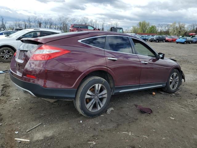 5J6TF2H50DL003695 - 2013 HONDA CROSSTOUR EXL BURGUNDY photo 3