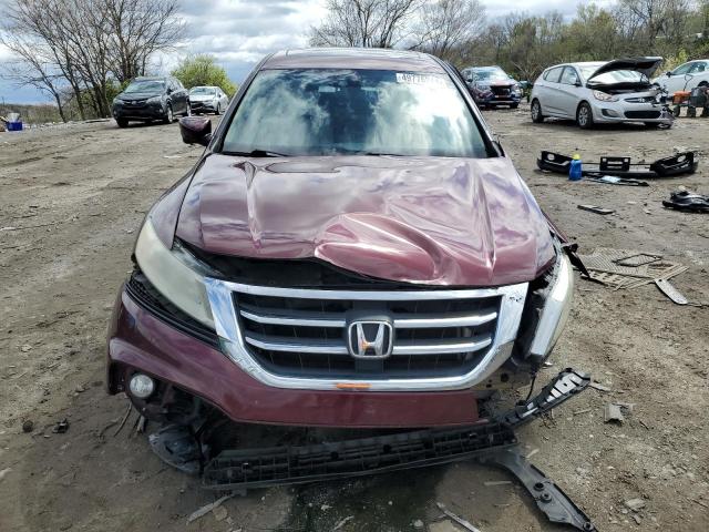 5J6TF2H50DL003695 - 2013 HONDA CROSSTOUR EXL ბურგუნდია ფოტო 5