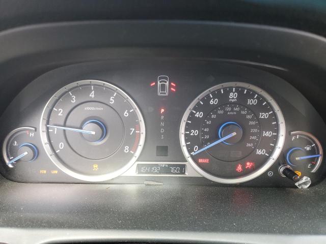 5J6TF2H50DL003695 - 2013 HONDA CROSSTOUR EXL ბურგუნდია ფოტო 9