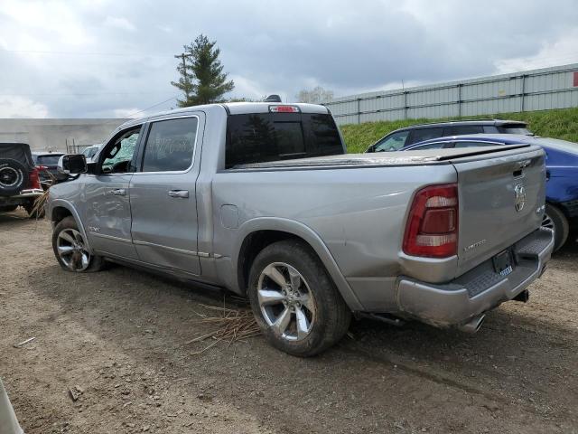 1C6SRFHT2KN518544 - 2019 RAM 1500 LIMITED SILVER photo 2