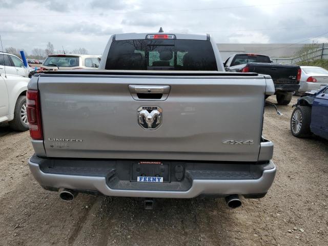 1C6SRFHT2KN518544 - 2019 RAM 1500 LIMITED SILVER photo 6