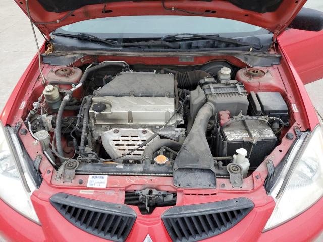 JA3AD29F34U013575 - 2004 MITSUBISHI LANCER LS RED photo 11