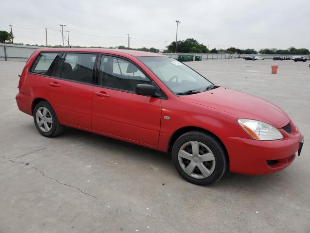 JA3AD29F34U013575 - 2004 MITSUBISHI LANCER LS RED photo 4