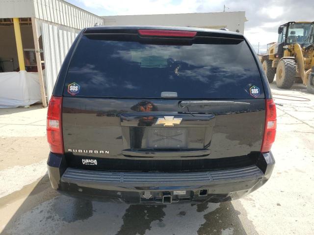 3GNFC16J57G269311 - 2007 CHEVROLET SUBURBAN C1500 BLACK photo 6