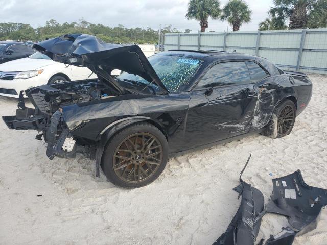 2C3CDZFJ7KH540499 - 2019 DODGE CHALLENGER R/T SCAT PACK BLACK photo 1