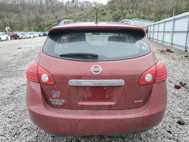 JN8AS5MVXEW703146 - 2014 NISSAN ROGUE SELE S RED photo 6