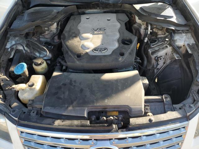 JNKAY01E26M105646 - 2006 INFINITI M35 BASE WHITE photo 11