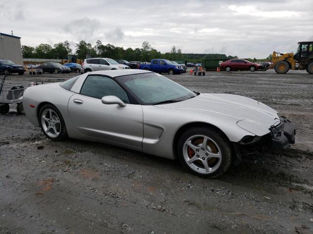 1G1YY22G745110742 - 2004 CHEVROLET CORVETTE SILVER photo 4