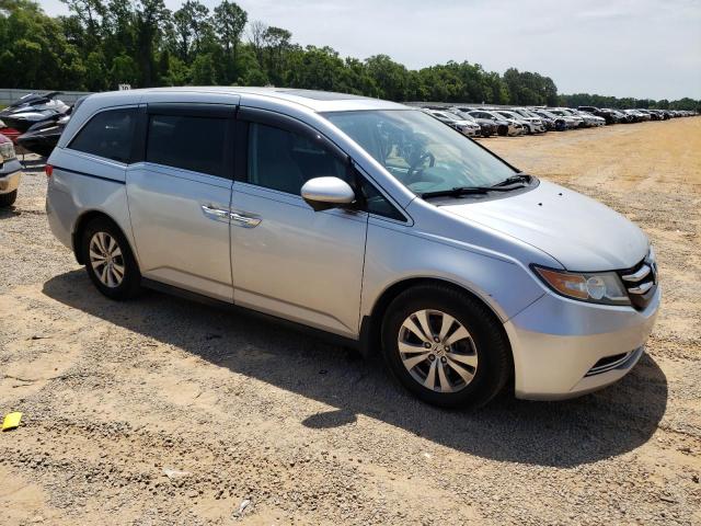 5FNRL5H62EB118452 - 2014 HONDA ODYSSEY EXL GRAY photo 4