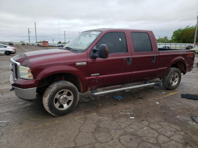 1FTSW21P56EA66781 - 2006 FORD F250 SUPER DUTY BURGUNDY photo 1