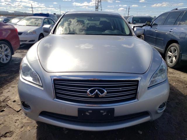 JN1BY1AR5BM375689 - 2011 INFINITI M37 X SILVER photo 5