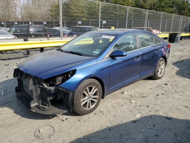 5NPE24AFXFH239822 - 2015 HYUNDAI SONATA SE BLUE photo 1