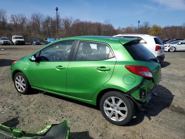 JM1DE1HZ3B0101581 - 2011 MAZDA MAZDA2 GREEN photo 2