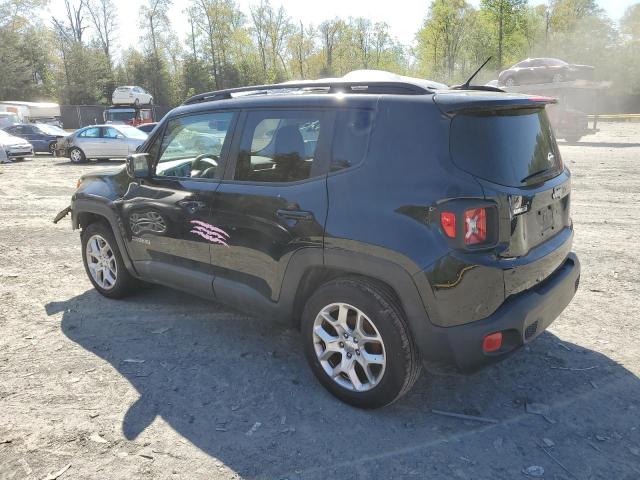 ZACCJABT1GPE37856 - 2016 JEEP RENEGADE LATITUDE BLACK photo 2