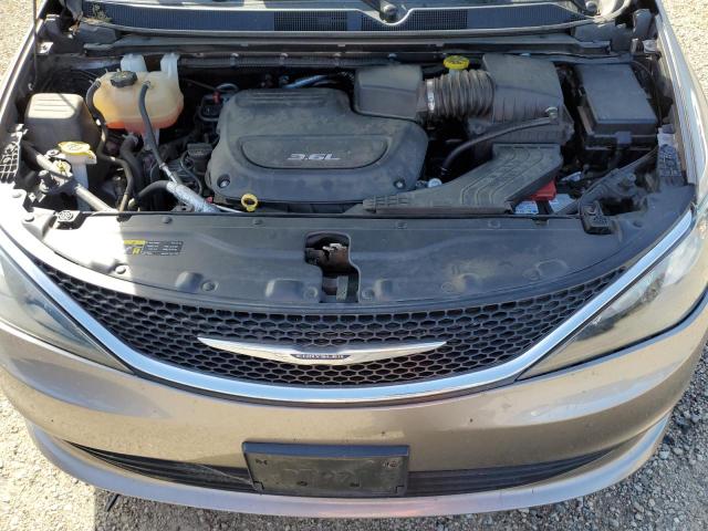 2C4RC1DG1HR837076 - 2017 CHRYSLER PACIFICA TOURING GRAY photo 12