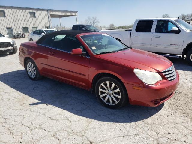 1C3BC5ED9AN156135 - 2010 CHRYSLER SEBRING TOURING RED photo 4