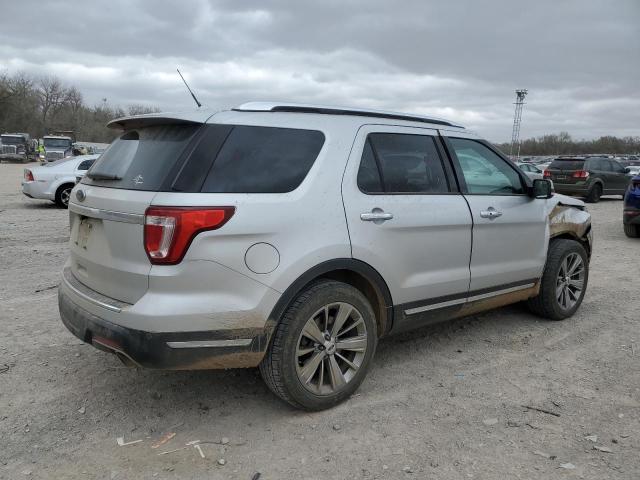1FM5K7F84JGB10995 - 2018 FORD EXPLORER LIMITED SILVER photo 3