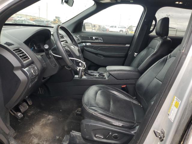 1FM5K7F84JGB10995 - 2018 FORD EXPLORER LIMITED SILVER photo 7