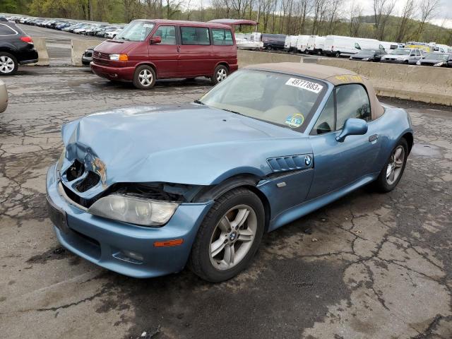 WBACN33411LM03433 - 2001 BMW Z3 2.5 BLUE photo 1