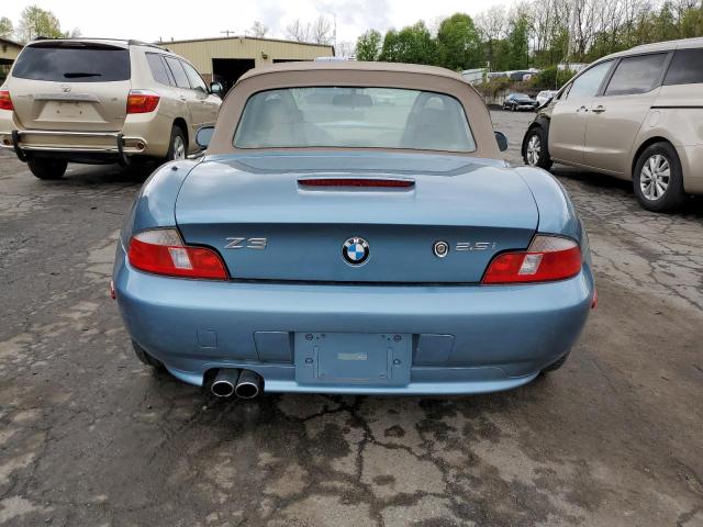 WBACN33411LM03433 - 2001 BMW Z3 2.5 BLUE photo 6