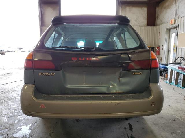 4S3BH675016615488 - 2001 SUBARU LEGACY OUTBACK AWP 青色 照片 6