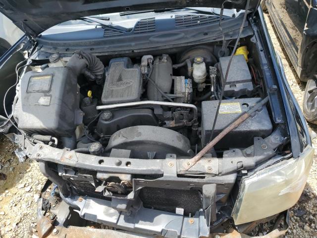 4NUDT13S252701697 - 2005 ISUZU ASCENDER S შავი ფოტო 12