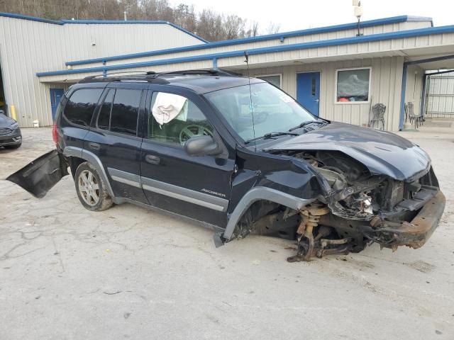 4NUDT13S252701697 - 2005 ISUZU ASCENDER S შავი ფოტო 4