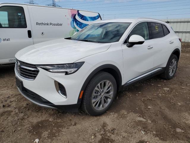 LRBFZMR42PD021205 - 2023 BUICK ENVISION PREFERRED WHITE photo 1