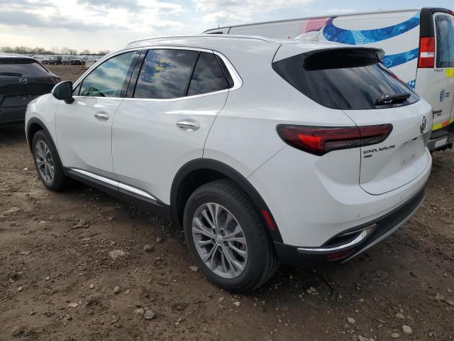 LRBFZMR42PD021205 - 2023 BUICK ENVISION PREFERRED WHITE photo 2