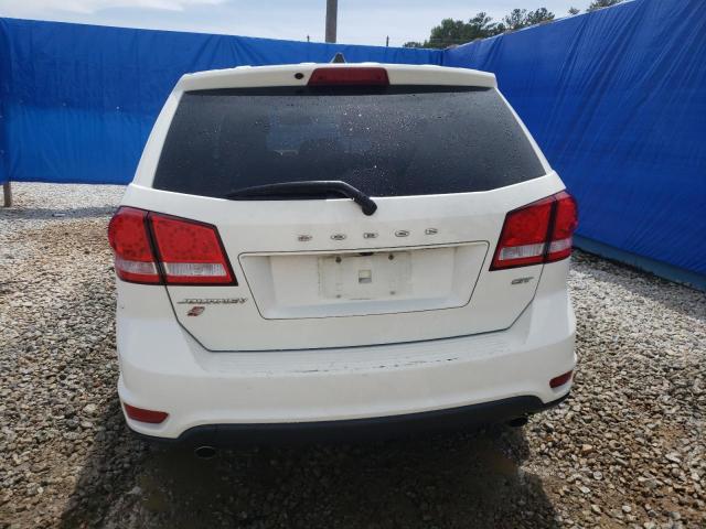 3C4PDDEG2KT784932 - 2019 DODGE JOURNEY GT WHITE photo 6