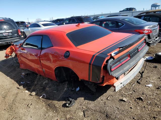 2C3CDZFJ9LH176118 - 2020 DODGE CHALLENGER R/T SCAT PACK ORANGE photo 2