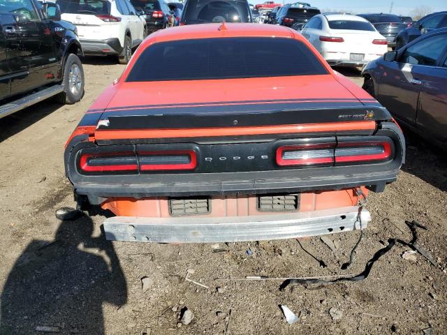 2C3CDZFJ9LH176118 - 2020 DODGE CHALLENGER R/T SCAT PACK ORANGE photo 6