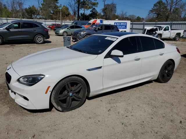 WBA6B4C57FD761268 - 2015 BMW 650 XI GRAN COUPE WHITE photo 1