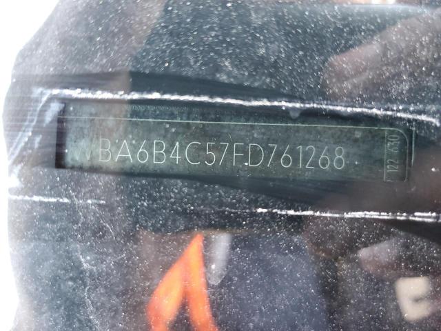 WBA6B4C57FD761268 - 2015 BMW 650 XI GRAN COUPE WHITE photo 12