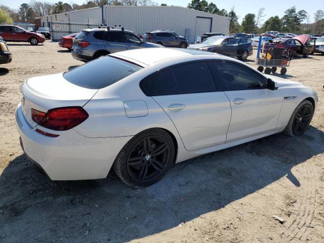 WBA6B4C57FD761268 - 2015 BMW 650 XI GRAN COUPE WHITE photo 3