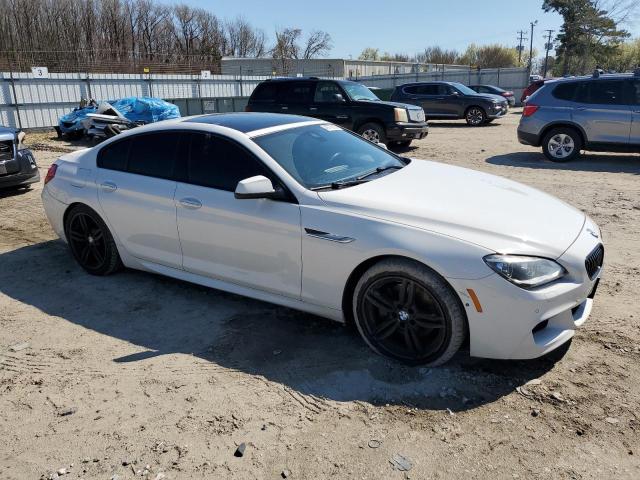 WBA6B4C57FD761268 - 2015 BMW 650 XI GRAN COUPE WHITE photo 4