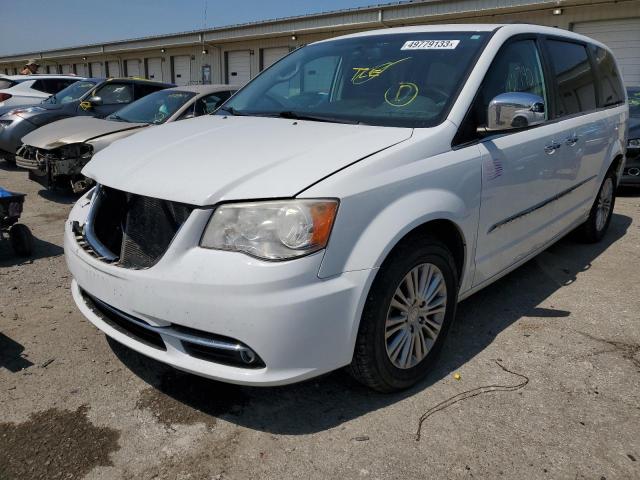 2C4RC1CGXDR816285 - 2013 CHRYSLER TOWN & COU TOURING L WHITE photo 1