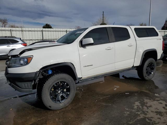 1GCPTEE13J1188092 - 2018 CHEVROLET COLORADO ZR2 WHITE photo 1