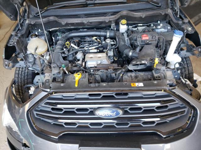 MAJ3P1RE9JC244667 - 2018 FORD ECOSPORT S GRAY photo 11