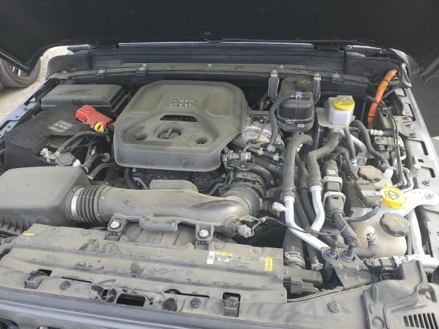 1C4JJXP6XMW765563 - 2021 JEEP WRANGLER U SAHARA 4XE GRAY photo 11