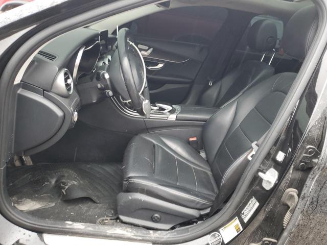 WDDWF4KB7GR178448 - 2016 MERCEDES-BENZ C 300 4MATIC BLACK photo 7