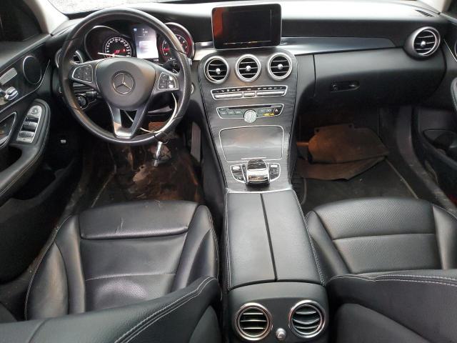 WDDWF4KB7GR178448 - 2016 MERCEDES-BENZ C 300 4MATIC BLACK photo 8