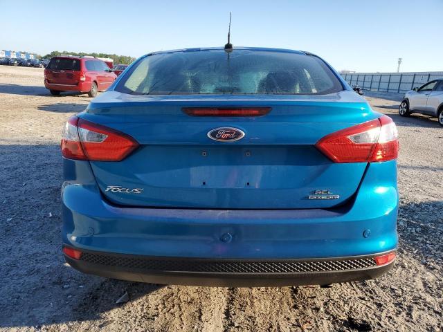 1FAHP3H20CL432442 - 2012 FORD FOCUS SEL BLUE photo 6