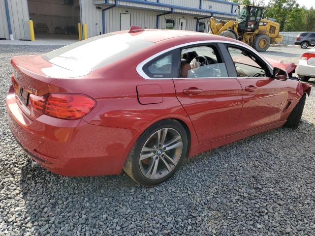 WBA4E3C37HG187358 - 2017 BMW 440I GRAN COUPE RED photo 3