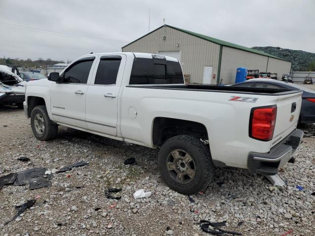 1GCVKSECXFZ419444 - 2015 CHEVROLET SILVERADO K1500 LTZ WHITE photo 2