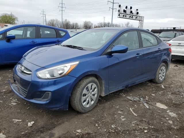 KMHCT4AE8GU157649 - 2016 HYUNDAI ACCENT SE BLUE photo 1