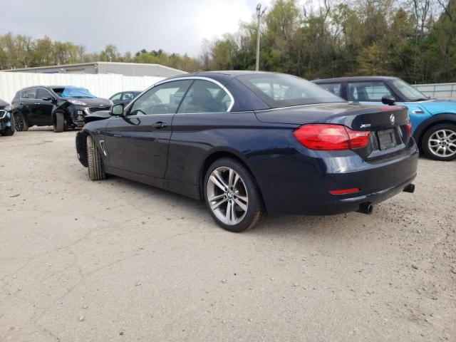 WBA3T7C59FP942789 - 2015 BMW 435 XI BLUE photo 2