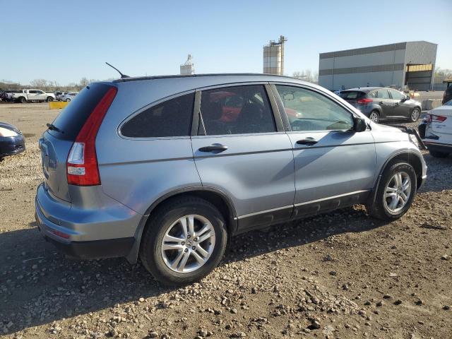 5J6RE4H59AL101998 - 2010 HONDA CR-V EX BLUE photo 3