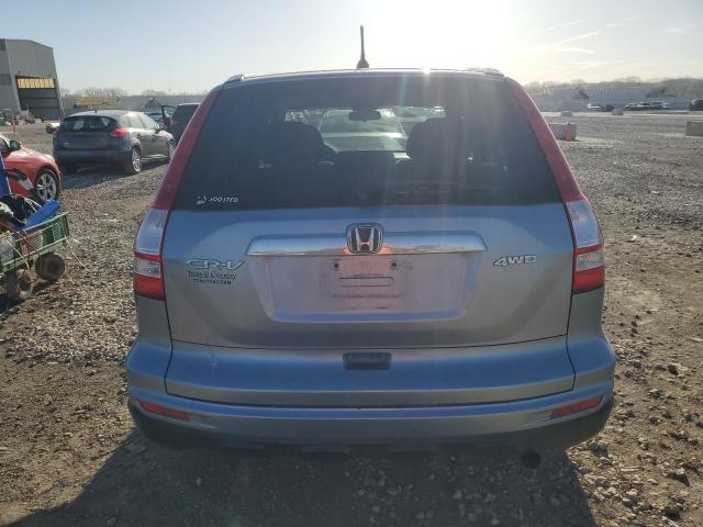 5J6RE4H59AL101998 - 2010 HONDA CR-V EX BLUE photo 6